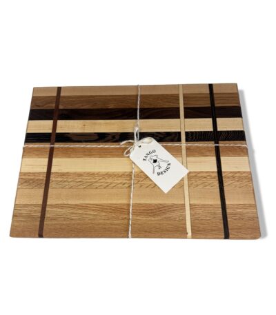 Chopping Block With Decorative Inlays