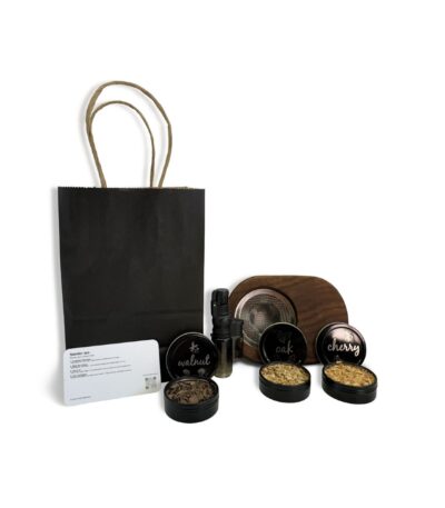 Cocktail Smoker kit Walnut